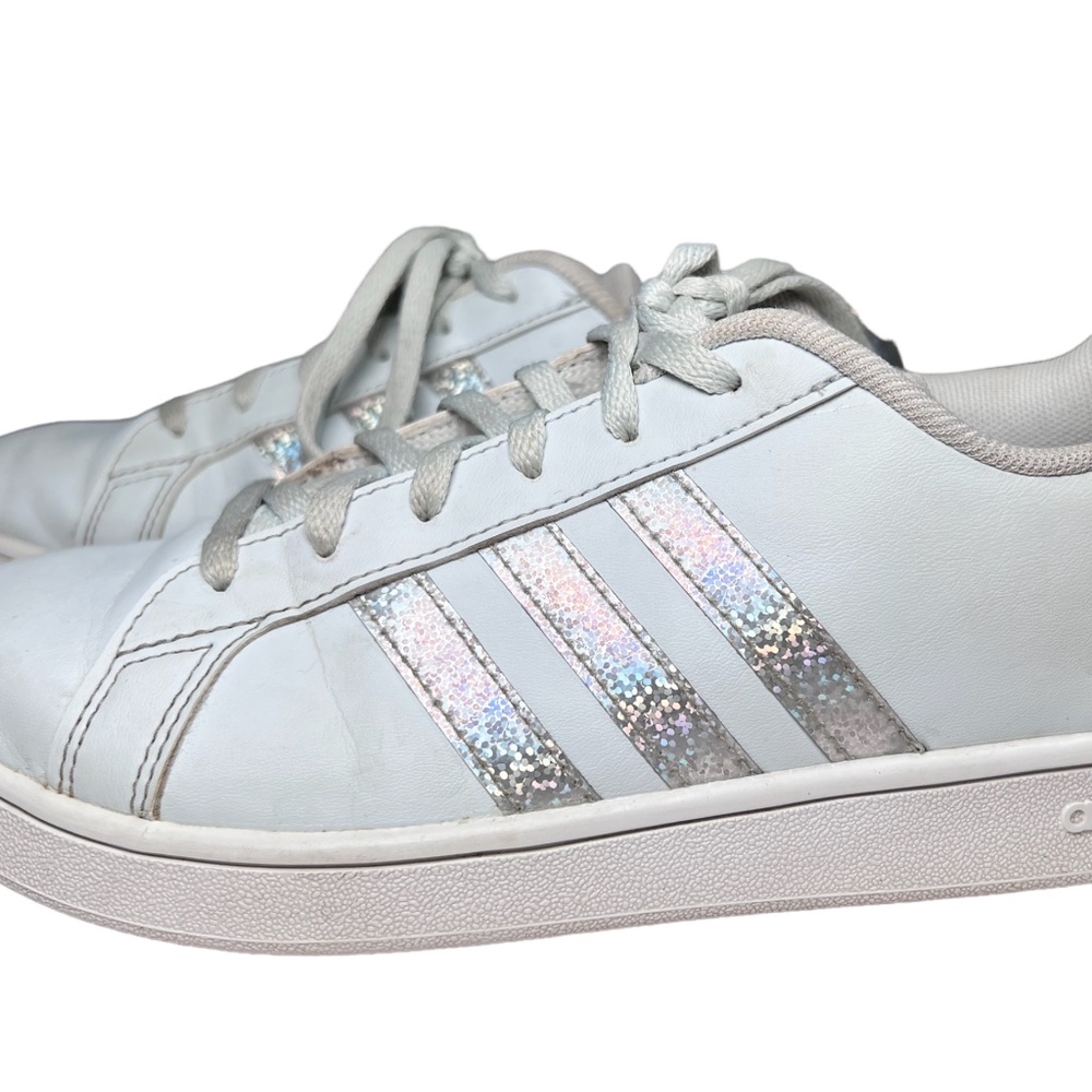 RARE Adidas Girl's Grand Court Youth Blue Tint/Blue Tint/White 5 GUC